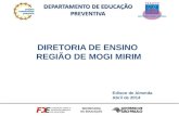 DIRETORIA DE ENSINO REGIÃO DE MOGI MIRIM Edison de Almeida Abril de 2014.