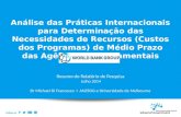 Análise das Práticas Internacionais para Determinação das Necessidades de Recursos (Custos dos Programas) de Médio Prazo das Agências Governamentais Resumo.