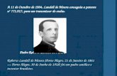 A 11 de Outubro de 1904, Landell de Moura conseguia a patente nº 771.917, para um transmissor de ondas. Padre Roberto Landell de Moura Roberto Landell.