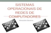 SISTEMAS OPERACIONAIS DE REDES DE COMPUTADORES Alexandre Bezerra.