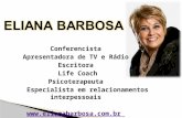 Conferencista Apresentadora de TV e Rádio Escritora Life Coach Life CoachPsicoterapeuta Especialista em relacionamentos interpessoais Especialista em relacionamentos.