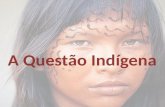 Questão Indígena: É tudo que se relaciona com a vida do indígena, o jeito que vive, as condições, as moradias, a alimentação, a saúde, os costumes etc.