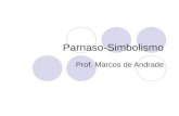Parnaso-Simbolismo Prof. Marcos de Andrade. Vestibular1 –  O Parnasianismo Surgimento: França, década de 1860 (Le Parnasse Contemporain)