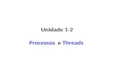 Unidade 1-2 Processos e Threads. O que é um Processo Um processo é uma atividade (ou tarefa) de um programa, que contém o código e dados de uma atividade.