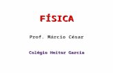 FÍSICA Prof. Márcio César Colégio Heitor Garcia.  Impulso  Quantidade de Movimento  Teorema do Impulso  Sistema Isolado de Forças  Princípio da Conservação.