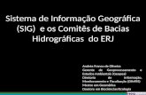 Sistema de Informação Geográfica (SIG) e os Comitês de Bacias Hidrográficas do ERJ Andréa Franco de Oliveira Gerente de Geoprocessamento e Estudos Ambientais.