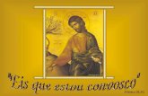 (Mateus 28,20) Contemplando a beleza dessa arte bizantina, vamos ouvir o que Jesus tem a nos dizer hoje Contemplando Jesus está conosco, que maravilha!
