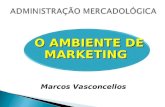 O AMBIENTE DE MARKETING Marcos Vasconcellos. O AMBIENTE DE MARKETING A concorrência representa apenas uma das forças no ambiente em que a empresa opera.