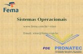Sistemas Operacionais  vitor Email: vitor@fema.com.br
