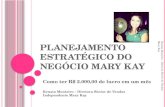 P LANEJAMENTO ESTRATÉGICO DO NEGÓCIO MARY KAY Como ter R$ 2.000,00 de lucro em um mês Renata Monteiro – Diretora Sênior de Vendas Independente Mary Kay.