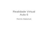 Realidade Virtual Aula 6 Remis Balaniuk. Conteúdo Nessa aula estudaremos como definir propriedades das luzes e dos materiais. O render gráfico das cores.