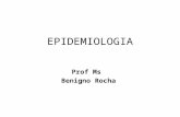 EPIDEMIOLOGIA Prof Ms Benigno Rocha. Fundamentos em Saúde Pública Epidemiologia – base da saúde pública Conceito saúde-doença –OMS – ‘Saúde é o estado