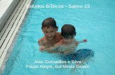 Estudos Bíblicos - Salmo 23 José Guimarães e Silva Pouso Alegre, Sul Minas Gerais.