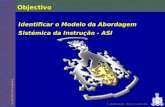 Exército Português Objectivo Identificar o Modelo da Abordagem Sistémica da Instrução - ASI.
