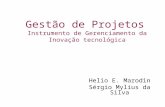 Gestão de Projetos Instrumento de Gerenciamento da Inovação tecnológica Helio E. Marodin Sérgio Mylius da Silva.