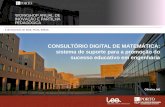 3 de fevereiro de 2015, Porto, ICBAS CONSULTÓRIO DIGITAL DE MATEMÁTICA: sistema de suporte para a promoção do sucesso educativo em engenharia Oliveira,