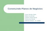 Construindo Planos de Negócios Cesar Simões Salim Nelson Hochman Andrea Cecilia Ramal Silvina Ana Ramal Editora Campus – 3ª. edição.