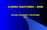 CURSO ANATOMIA - 2006 Revisão Anatomia e Morfologia TGI.