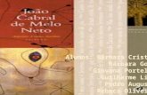 João Cabral de Melo Neto, ficou conhecido pelas suas obras e poemas, caracterizados pelo rigor estético o qual João empregava.