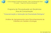Universidade Estadual Paulista “Júlio de Mesquita Filho” FCLassis – Depto de Ciências Biológicas Programa de Pós-graduação em Biociências Área de Concentração.