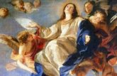Tema da Solenidade da Assunção da Virgem Santa Maria Bendita és tu, Maria! Hoje, Jesus ressuscitado acolhe a sua mãe na glória do céu… Hoje, Jesus.