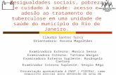 Desigualdades sociais, pobreza e cuidado à saúde: acesso e adesão ao tratamento de tuberculose em uma unidade de saúde do município do Rio de Janeiro.