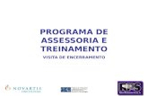 IPESSP PROGRAMA DE ASSESSORIA E TREINAMENTO VISITA DE ENCERRAMENTO.