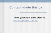 Contabilidade Básica Prof. Jackson Luis Oshiro joshiro@ibest.com.br.