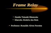 Frame Relay Danilo Takashi Hiratsuka Marcelo Abdalla dos Reis Professor: Ronaldo Alves Ferreira