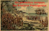 Os primeiros tempos na América Portuguesa. Em 1500, retornou a Lisboa uma das treze naus integrantes da expedição de Pedro Álvares de Cabral, que partira.