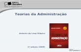 Antonio de Lima Ribeiro 2ª edição |2009| Teorias da Administração Capa da Obra.