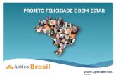 Brasil  PROJETO FELICIDADE E BEM-ESTAR.