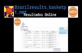 Resultados Online Brazilresults.basketpt.net. Manual de Ajuda para Registo de Utilizador Procuramos ajudá-lo a compreender o modo de funcionamento na.