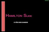 HAMILTON SLIDE O VÔO DOS GANSOS HAMILTON O VÔO DOS GANSOS AO VOAR EM FORMAÇÃO DE “ V ”......O BANDO INTEIRO AUMENTA EM 71% O ALCANCE DO VÔO COM RELAÇÃO