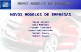 NOVOS MODELOS DE EMPRESAS Cesar Cacuso Eric Martins Flávio Caparroz Francisco Coutinho Rafael Souza Rubens Neves.