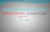 PROFESSORA: Josiane Lima ARTES 3º ano. O Impressionismo foi um movimento artístico que surgiu na pintura francesa do Século XIX.O nome do movimento.