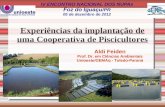 IV ENCONTRO NACIONAL DOS NUPAs Foz do Iguaçu /PR 05 de dezembro de 2012 Aldi Feiden Prof. Dr. em Ciências Ambientais Unioeste/GEMAq - Toledo-Paraná Experiências.
