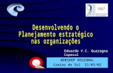 WORSHOP REGIONAL Caxias do Sul 21/03/02 Eduardo V.C. Guaragna Copesul.
