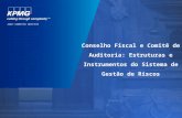 AUDIT COMMITTEE INSTITUTE Conselho Fiscal e Comitê de Auditoria: Estruturas e Instrumentos do Sistema de Gestão de Riscos.
