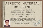 ASPECTO MATERIAL DO CRIME Academico: André Rodrigues de Oliveira Orientador: Newton Girarld Copyright © 1999 LINJUR. Reprodução e distribuição autorizadas.