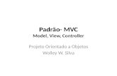 Padrão- MVC Model, View, Controller Projeto Orientado a Objetos Wolley W. Silva.