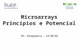 Www.lge.ibi.unicamp.br Microarrays Princípios e Potencial PG- Bioquímica - 23/09/03.