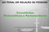 Universidade Católica de Pernambuco Disciplina: Direito Penal I Professora: Cynthia Suassuna Monitora: Silvana Mattoso.