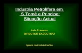 Industria Petrolífera em S.Tomé e Principe: Situação Actual Luis Prazeres DIRECTOR EXECUTIVO Agência Nacional do Petróleo.