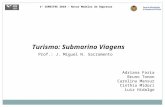 Turismo: Submarino Viagens 1º SEMESTRE 2010 – Novos Modelos de Empresas Prof.: J. Miguel N. Sacramento Adriana Faria Bruno Tonon Carolina Mansur Cinthia.