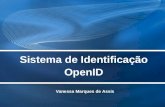 Sistema de Identificação OpenID Vanessa Marques de Assis.