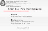 Shim 6 e IPv6 multihoming Aluna Priscilla Lusie Coelho Velozo Professores Otto Carlos M. Bandeira Duarte Luis Henrique M. K. Costa Universidade Federal.