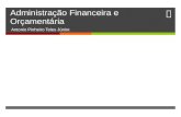 Administração Financeira e Orçamentária Antonio Pinheiro Teles Júnior.