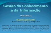 Unidade 1 cd.queiroz@uol.com.br Prof° Carmen Lucia Asp de Queiroz Esta apostila foi desenvolvida para ajudar na aprendizagem e desenvolvimento dos alunos.