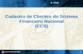 1 6. CCS Cadastro de Clientes do Sistema Financeiro Nacional (CCS)